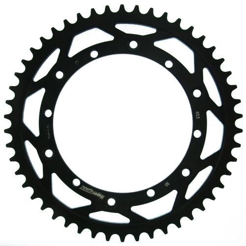 SUPERSPROX SUPERSPROX REAR STEEL 50T, BLACK, 520 SU485350B