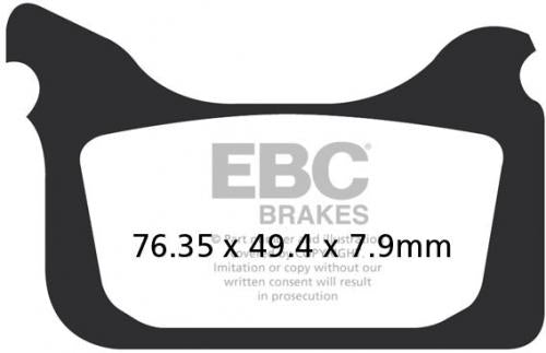EBC MX-S 405 EBC SINTERED DISC PADS
