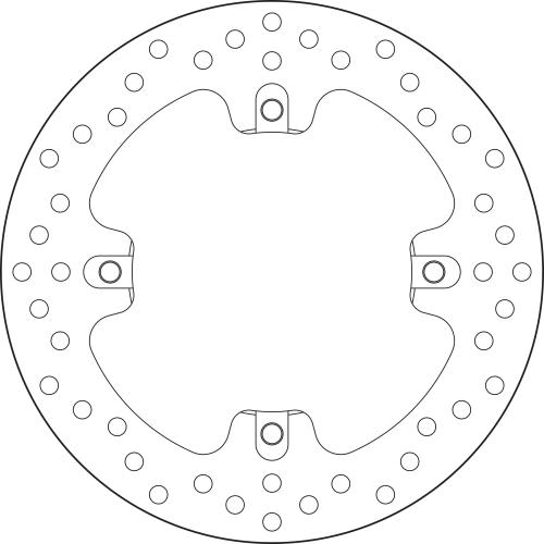Brembo Serie Oro Fixed Brake Disc 210 mm – 68B407J1