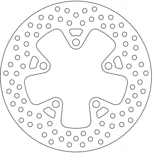 MOTO MASTER 110457, HALO FIXED DISC 230