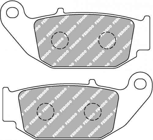 FERODO FDB2275EF BRAKE PADS ORGANIC