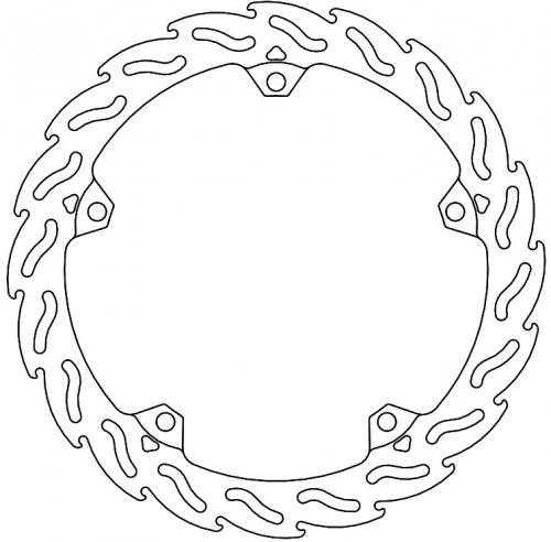 MOTO MASTER 110880, FLAME DISC