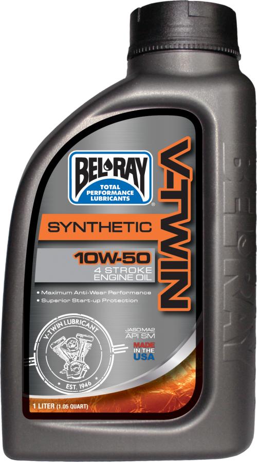 BEL-RAY V-TWIN 10W-50 1L (SYNTHETIC)