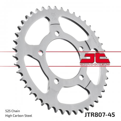 JT SPROCKETS REAR STEEL 45T, 525 JTR080745