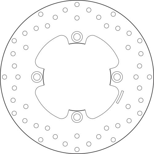 Brembo Serie Oro Fixed Brake Disc 240 mm – 68B40797