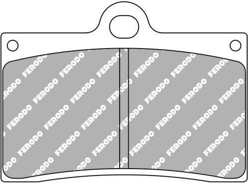 FERODO FRP408CPRO BRAKE PADS CERAMIC