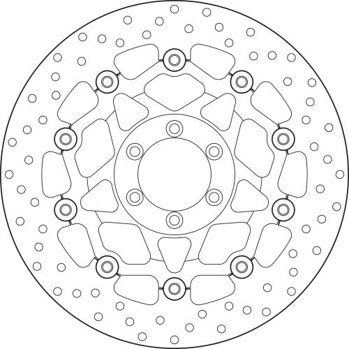 Brembo Serie Oro Floating Brake Disc 305 mm – 78B408A7