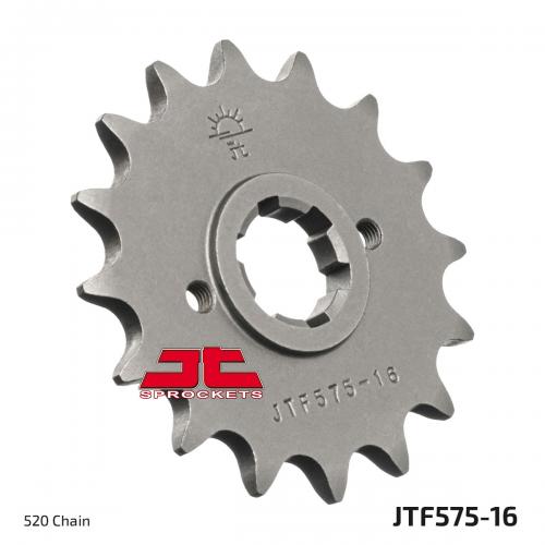 JT SPROCKETS FRONT STEEL 16T, 520 JTF057516