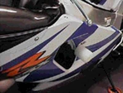 R&G CRASH PROTECTOR, WHITE 41280114