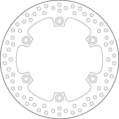 Brembo Serie Oro Fixed Brake Disc 256 mm – 68B407A6
