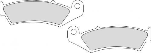 FERODO FDB496P BRAKE PADS ORGANIC