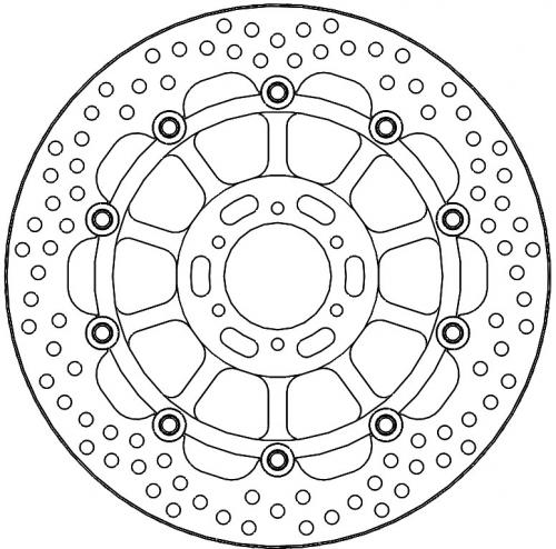 MOTO MASTER 113251, HALO FLOATING DISC