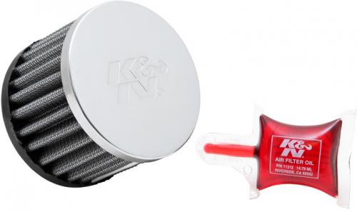 K&N UNIVERSAL FILTER CHROME RC-0880