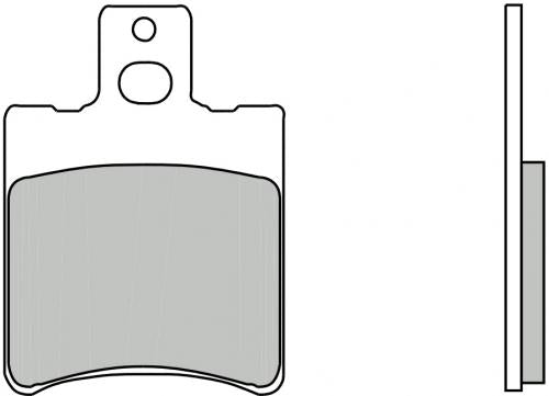Brembo CC Carbon-Ceramic Brake Pads for Mbk / Yamaha / Aprilia & More – 07086