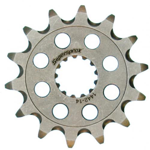 Supersprox front sprocket 14T 520 pitch Black RMZ 250 2013–2026 CST-1442:14.1