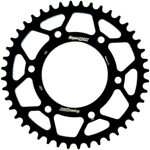 SUPERSPROX SUPERSPROX REAR STEEL 44T, BLACK SU440144B