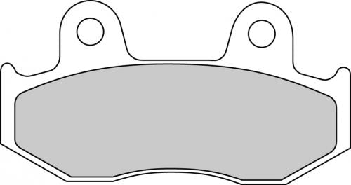 FERODO FDB2086EF BRAKE PADS ORGANIC