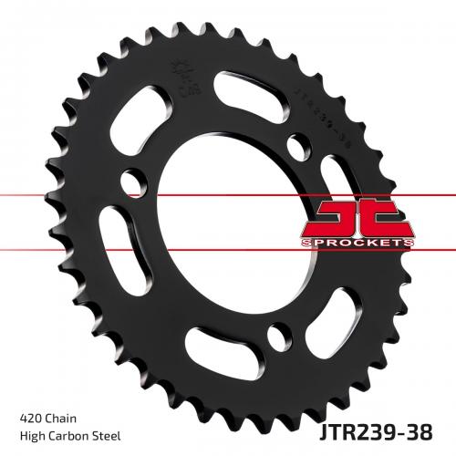 JT SPROCKETS REAR STEEL 38T, 420 JTR023938