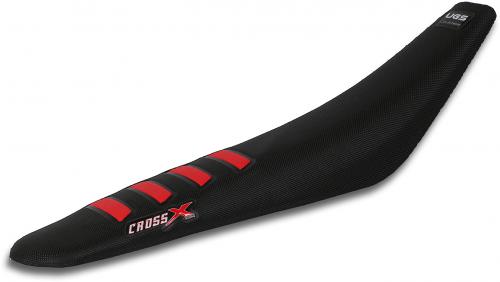 CROSS X UGS SEAT COVER COLOR WAVE BLACK RED