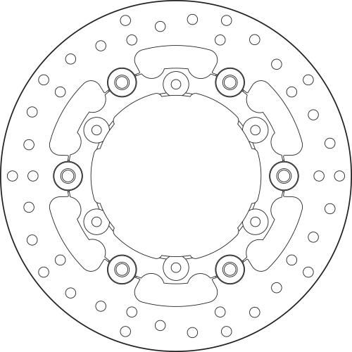 Brembo Serie Oro Floating Brake Disc 240 mm – 78B408A9