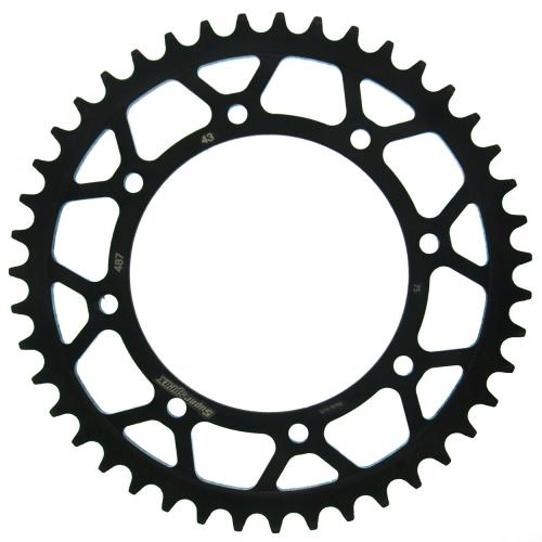 SUPERSPROX SUPERSPROX REAR STEEL 43T, BLACK, 520 SU448743B