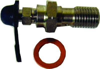 GOODRIDGE STAINLESS BANJO BOLT & B/NIPPLE M10X1.25 GOODRIDGE