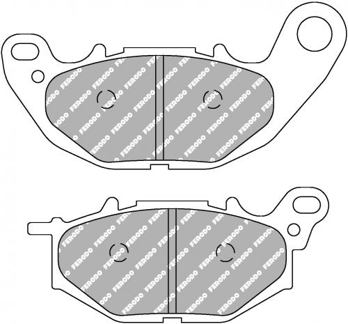 FERODO FDB2280ST BRAKE PADS SINTER