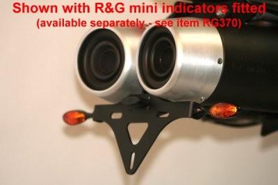 R&G LICENCE PLATE HOLDER, BLACK 41520106