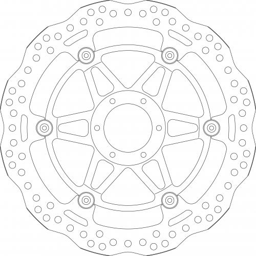 SBS UPGRADE BRAKE DISC 6264