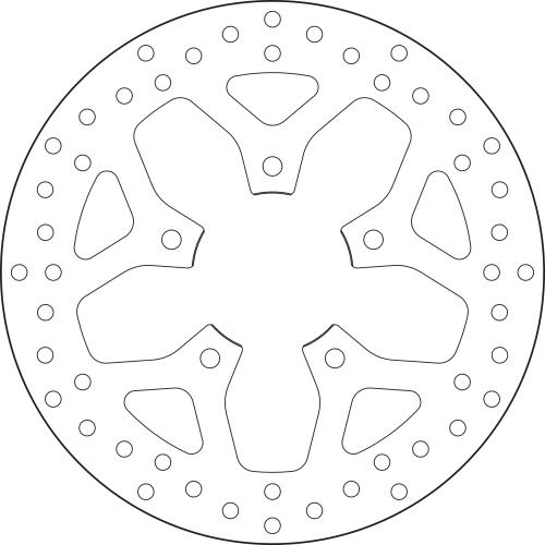 Brembo Serie Oro Fixed Brake Disc 240 mm – 68B407K7