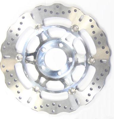 EBC BRAKE DISC MD4154CC POLISHED HUB WAVE BRAKE DISC
