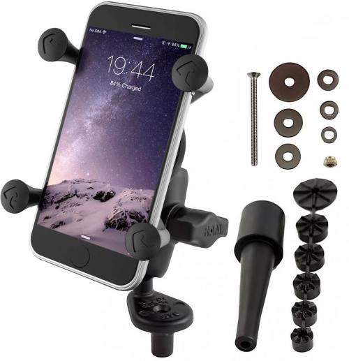 RAM MOUNTS RAM STEM MOUNT SHORT ARM & X-GRIP SMALL