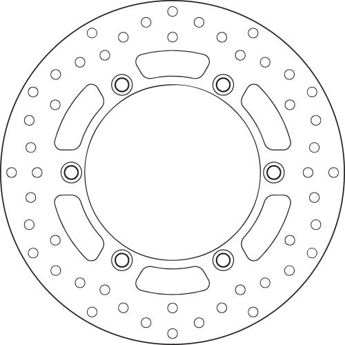 Brembo Serie Oro Fixed Brake Disc 282 mm – 68B407G4