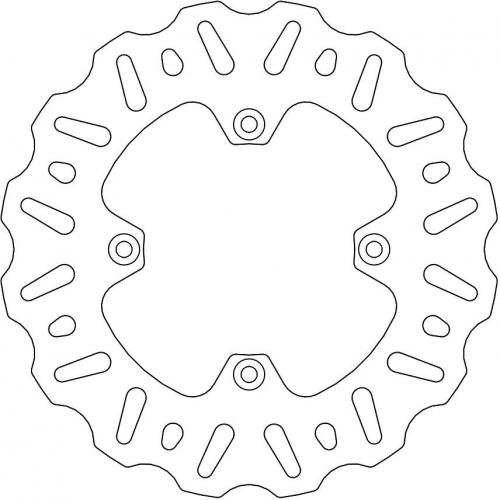 MOTO MASTER 110450, NITRO FIXED DISC 200