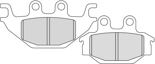 FERODO FDB2184SG BRAKE PADS SINTER