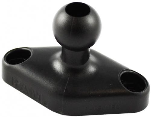 RAM MOUNTS SNAP-LINK BALL WITH DIAMOND PLATE