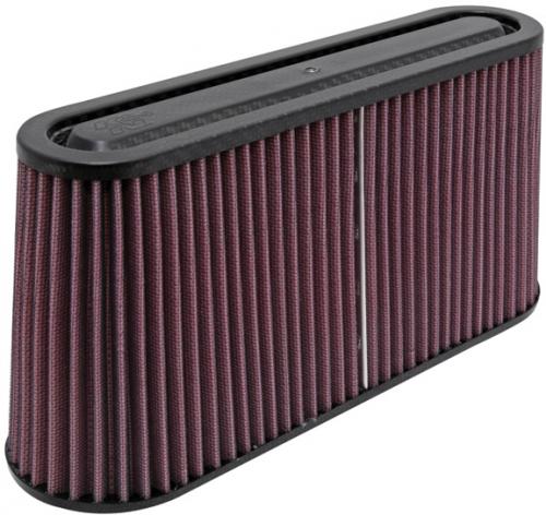 K&N UNIVERSAL AIR FILTER - CARBON FIBER TOP AND BA 13794401