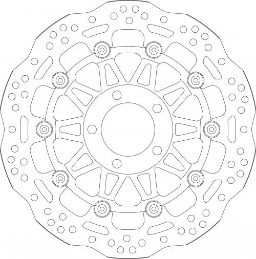 SBS UPGRADE BRAKE DISC 6032