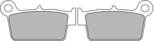 FERODO FDB2162EF BRAKE PADS ORGANIC