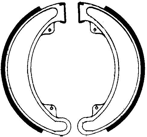 FERODO FSB742 BRAKE SHOES