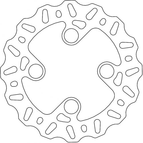 MOTO MASTER 110722, TRIAL NITRO FIXED DISC 184
