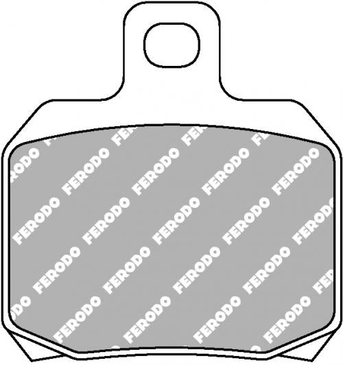 FERODO FDB2074SM BRAKE PADS SINTER SCOOTER