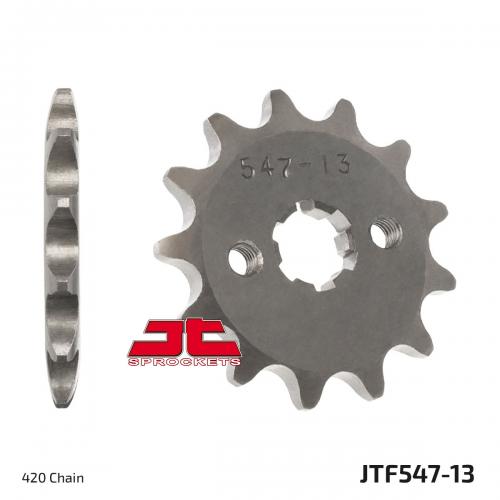 JT SPROCKETS FRONT STEEL 13T, 420 JTF054713