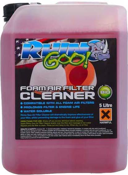 RHINO GOO RHINO GOO FOAM FILTER CLEANER 5LTR