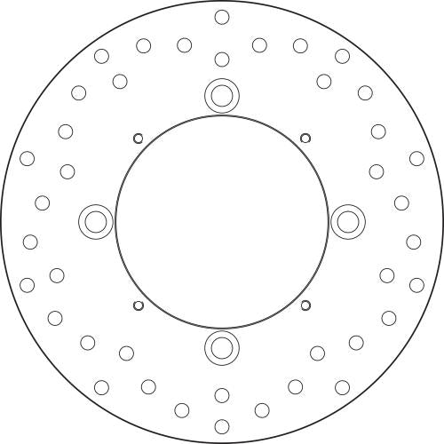 Brembo Serie Oro Fixed Brake Disc 220 mm – 68B407M0