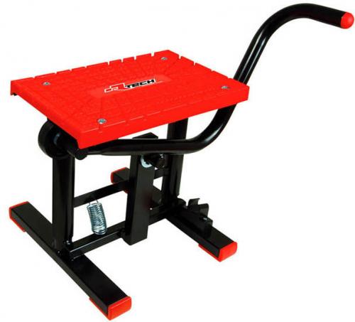 RTECH LIFT BIKE STAND CROSS RED