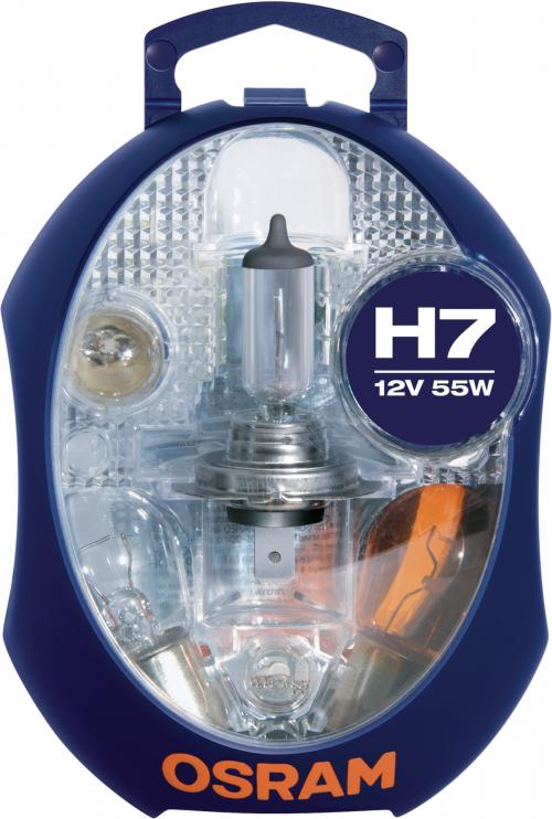 OSRAM 12V H7 SPARE LAMP SET