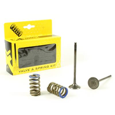 PROX STEEL EXHAUST VALVE/SPRING KIT PX28SES63331