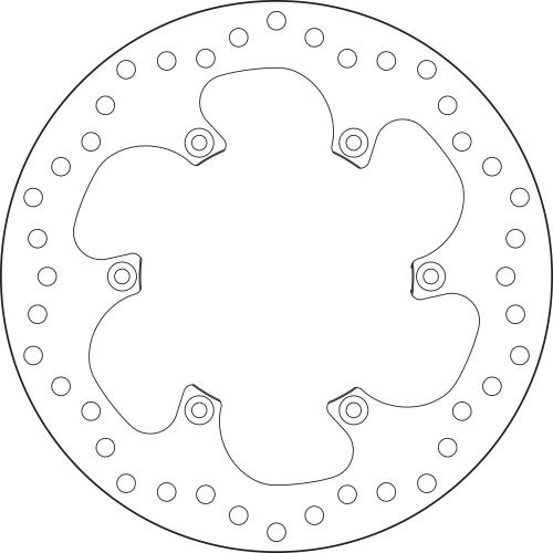 Brembo Serie Oro Fixed Brake Disc 240 mm – 68B40784