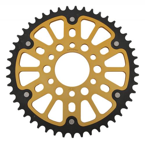 SUPERSPROX SUPERSPROX REAR STEALTH 47T, GOLD, 520 SU610947G